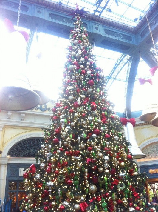 Christmas tree in Bellagio