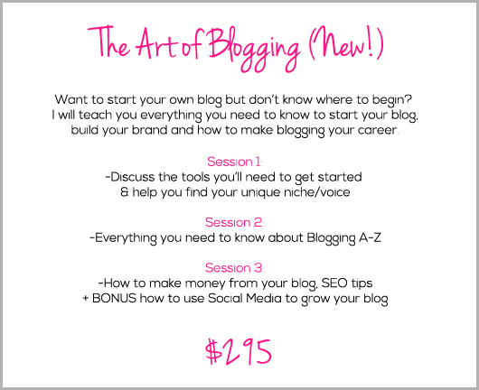 online blogging course