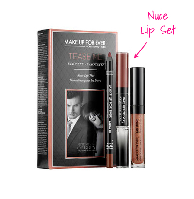 Makeup forever fifty shades of grey tease me nude
