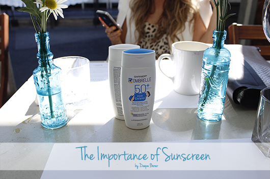 The importance of suncsreen