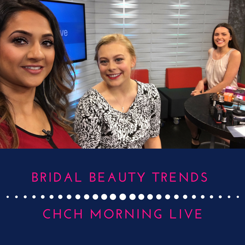 bridal beauty trends with Deepa Berar on chch morning live