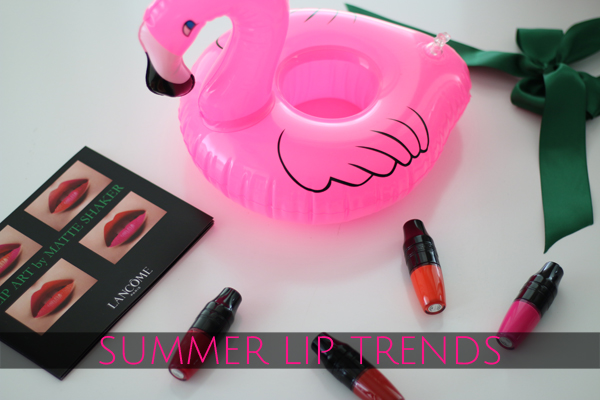Summer lip trends 2017