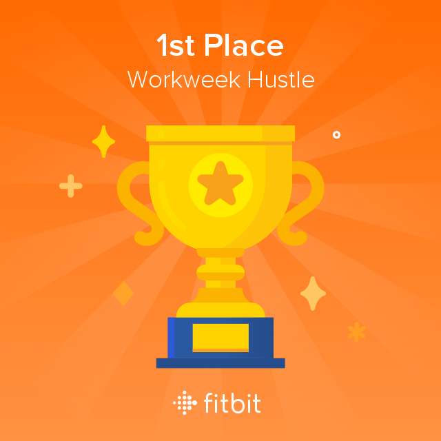Week 10 Fitbit Challenge Win