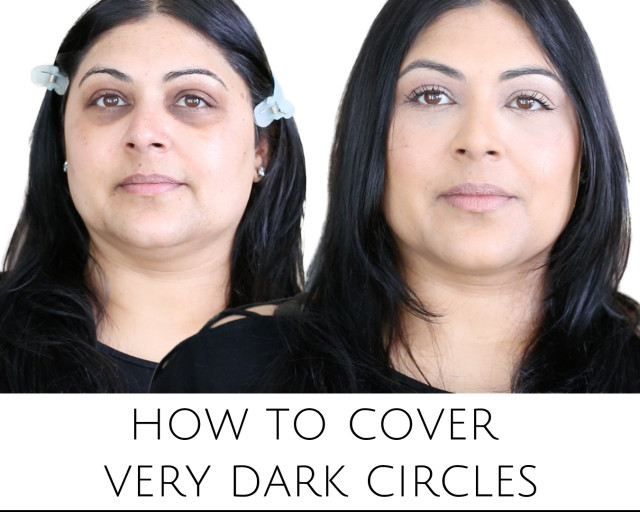 How to Cover Very Dark Circles