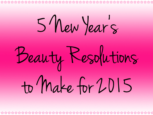 New years resolution 2015