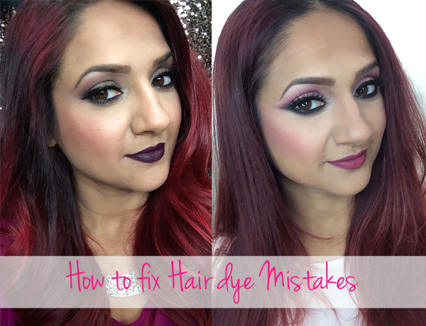 How to fix hair dye mistakes