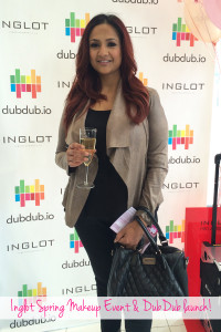 Deepa Berar at the Inglot and DubDub event