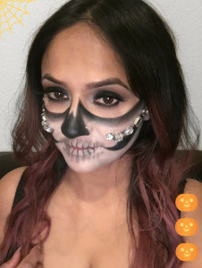 Deepa Berar Sugar Skull Makeup