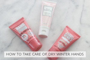 How to take care of dry winter hands