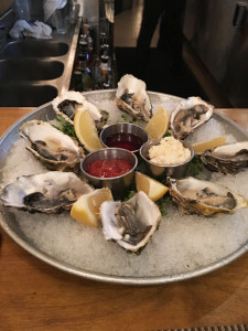 Week 3 Oysters at Parc Bistro SD