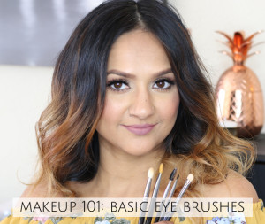 Makeup 101 Basic Eye Brushes