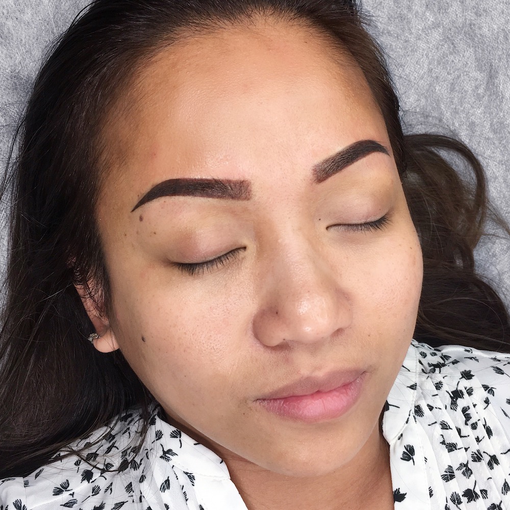 Carmenica After San Diego Microblading
